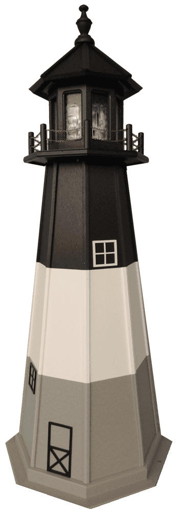 Oak Island Poly Lighthouse Lawn Ornament